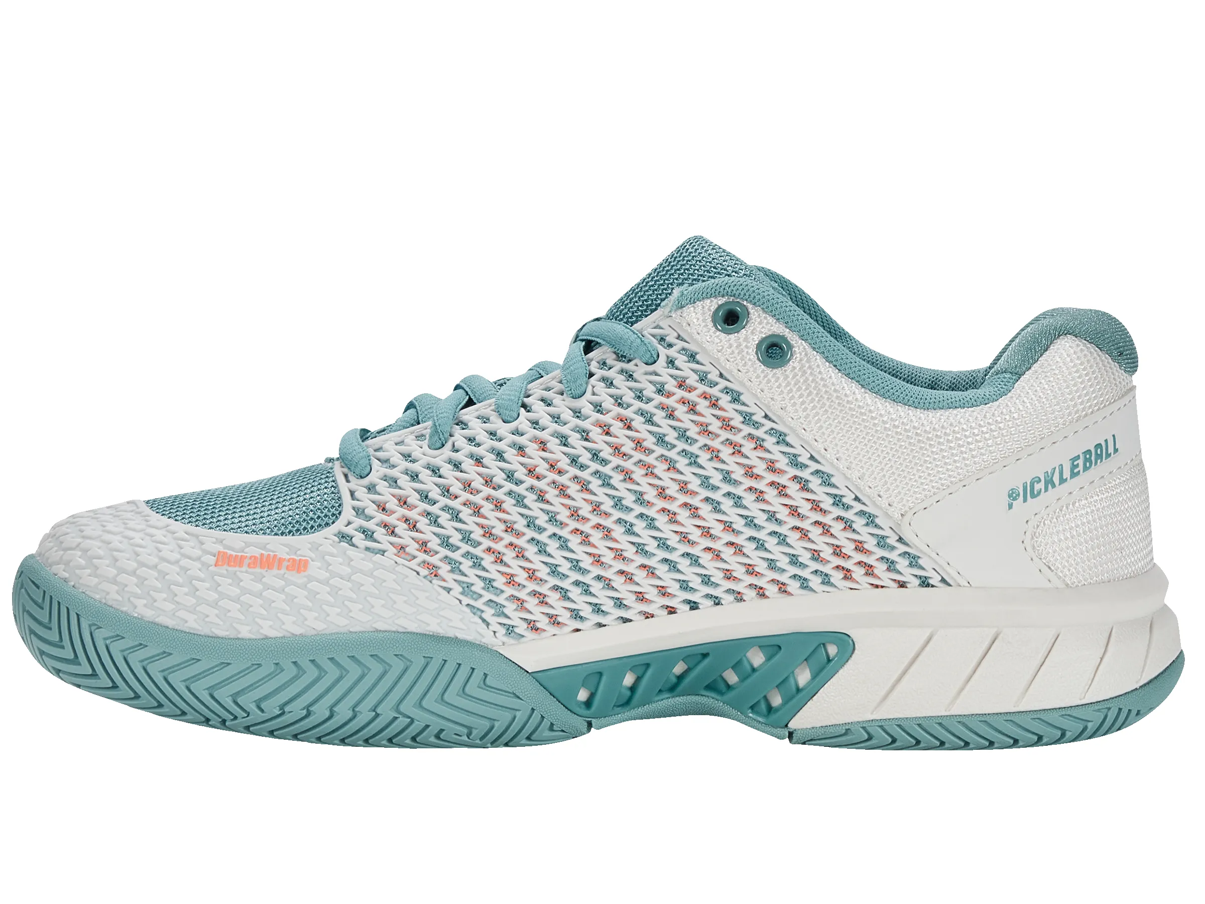 96563-143-M | EXPRESS LIGHT PICKLEBALL | BLANC DE BLANC/NILE BLUE/DESERT FLOWER sold by K-Swiss product image thumbnail 5