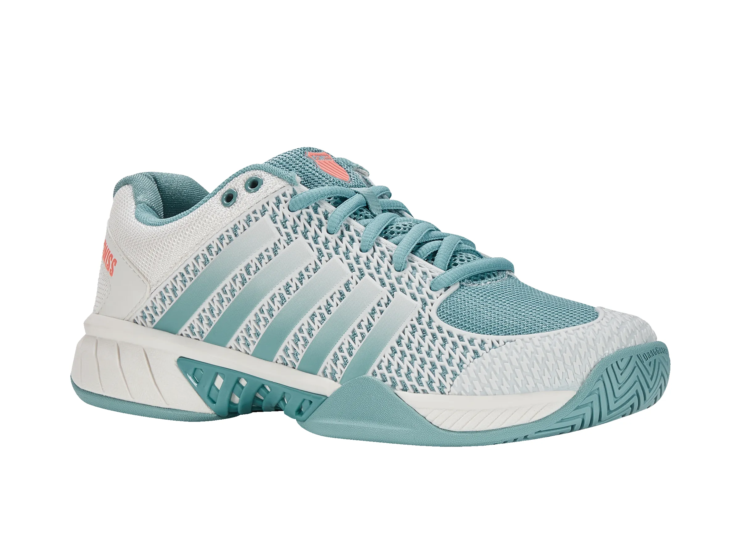 96563-143-M | EXPRESS LIGHT PICKLEBALL | BLANC DE BLANC/NILE BLUE/DESERT FLOWER sold by K-Swiss product image thumbnail 2