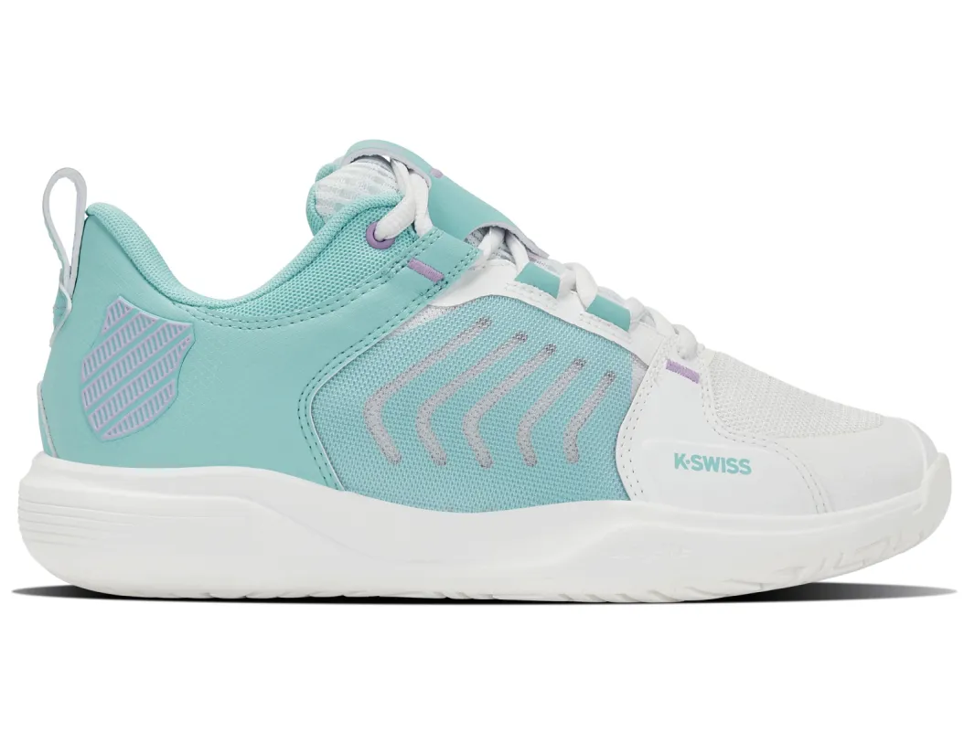 97395-190-M | ULTRASHOT TEAM | BRILLIANT WHITE/ANGEL BLUE/SHEER LILAC sold by K-Swiss