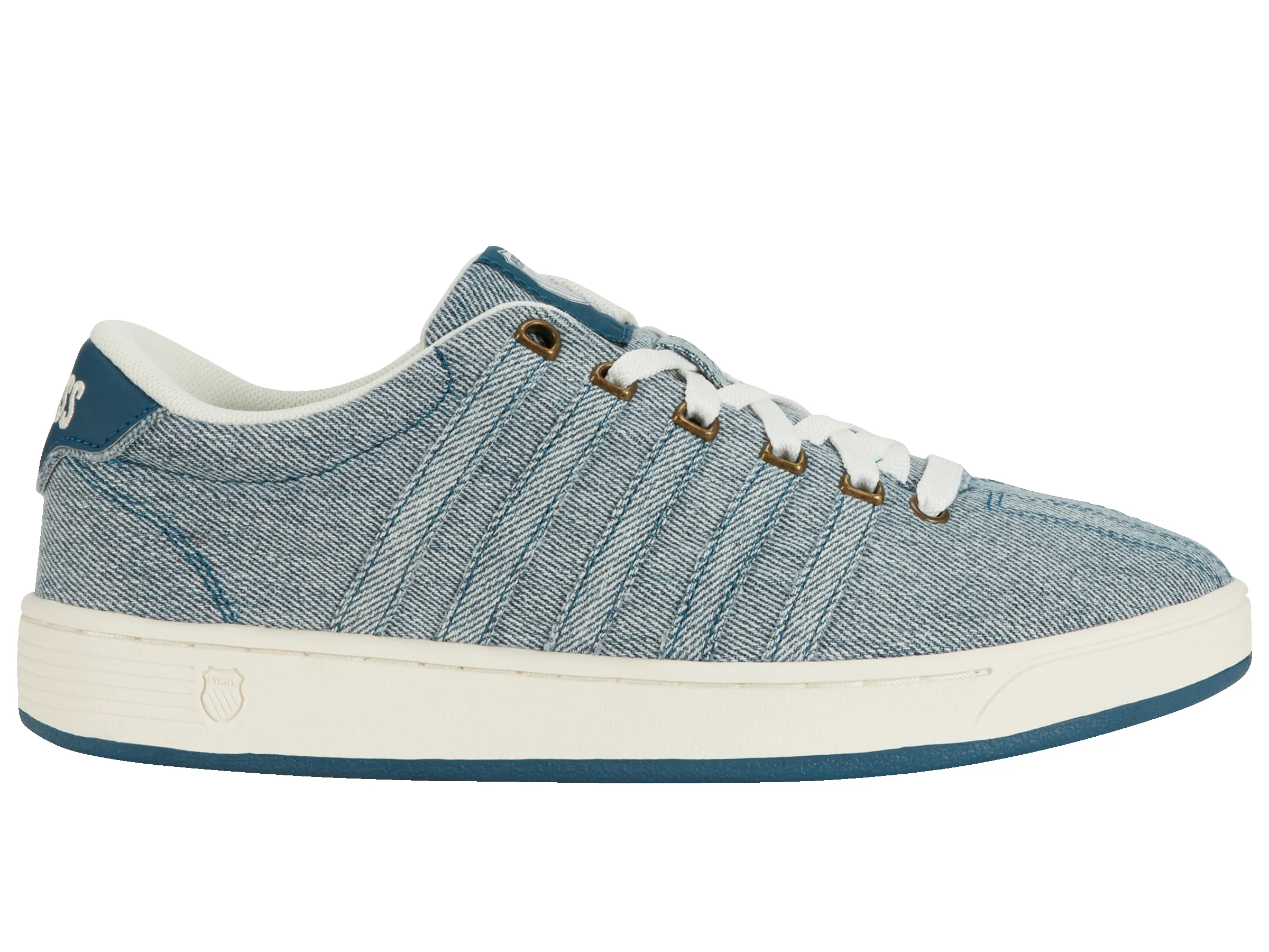 95011-491-M | COURT PRO II T CMF | LEGION BLUE DENIM/STAR WHITE sold by K-Swiss