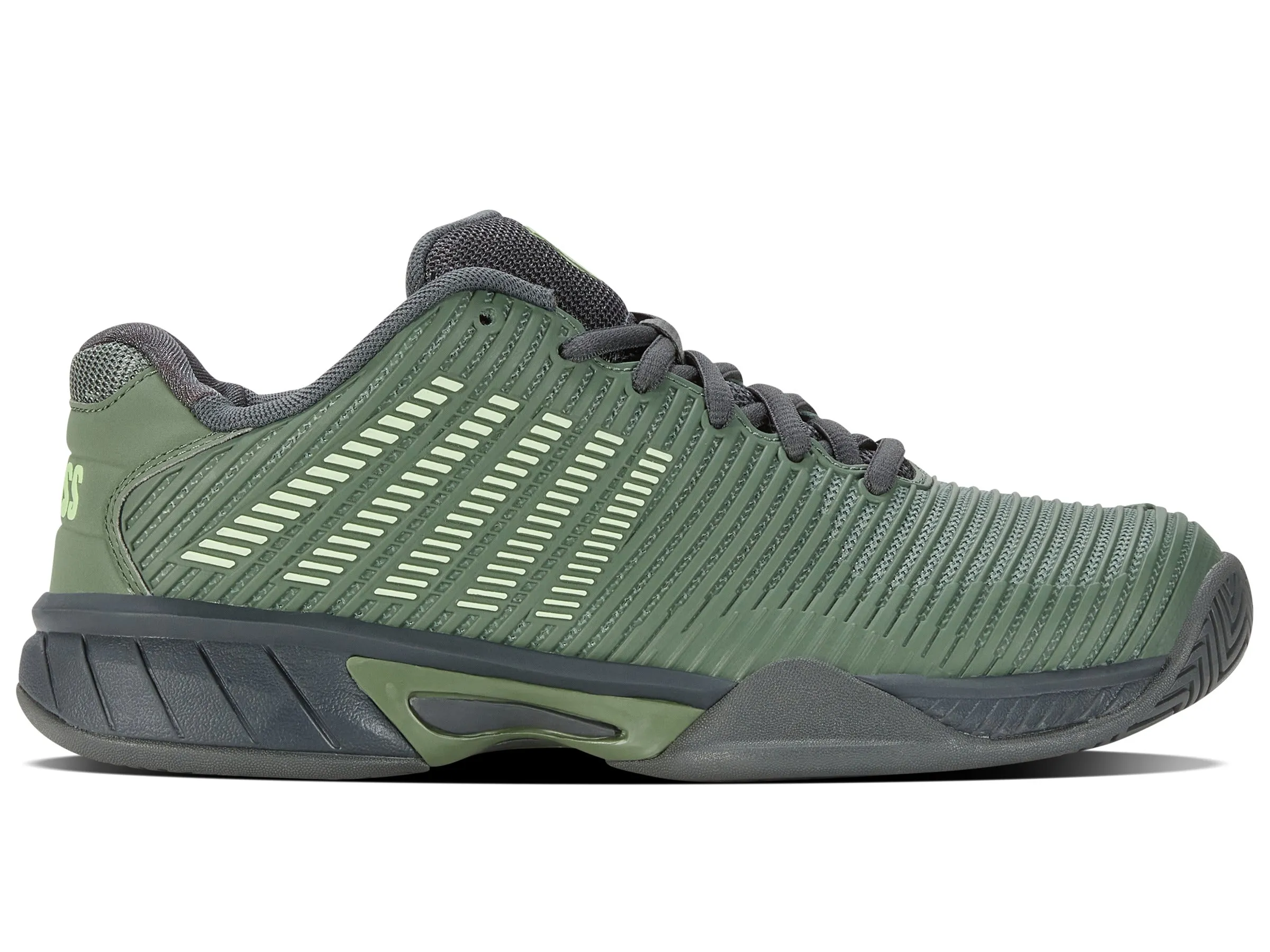 86613-347-M | HYPERCOURT EXPRESS 2 | SEA SPRAY/URBAN CHIC/SOFT NEON GREEN sold by K-Swiss