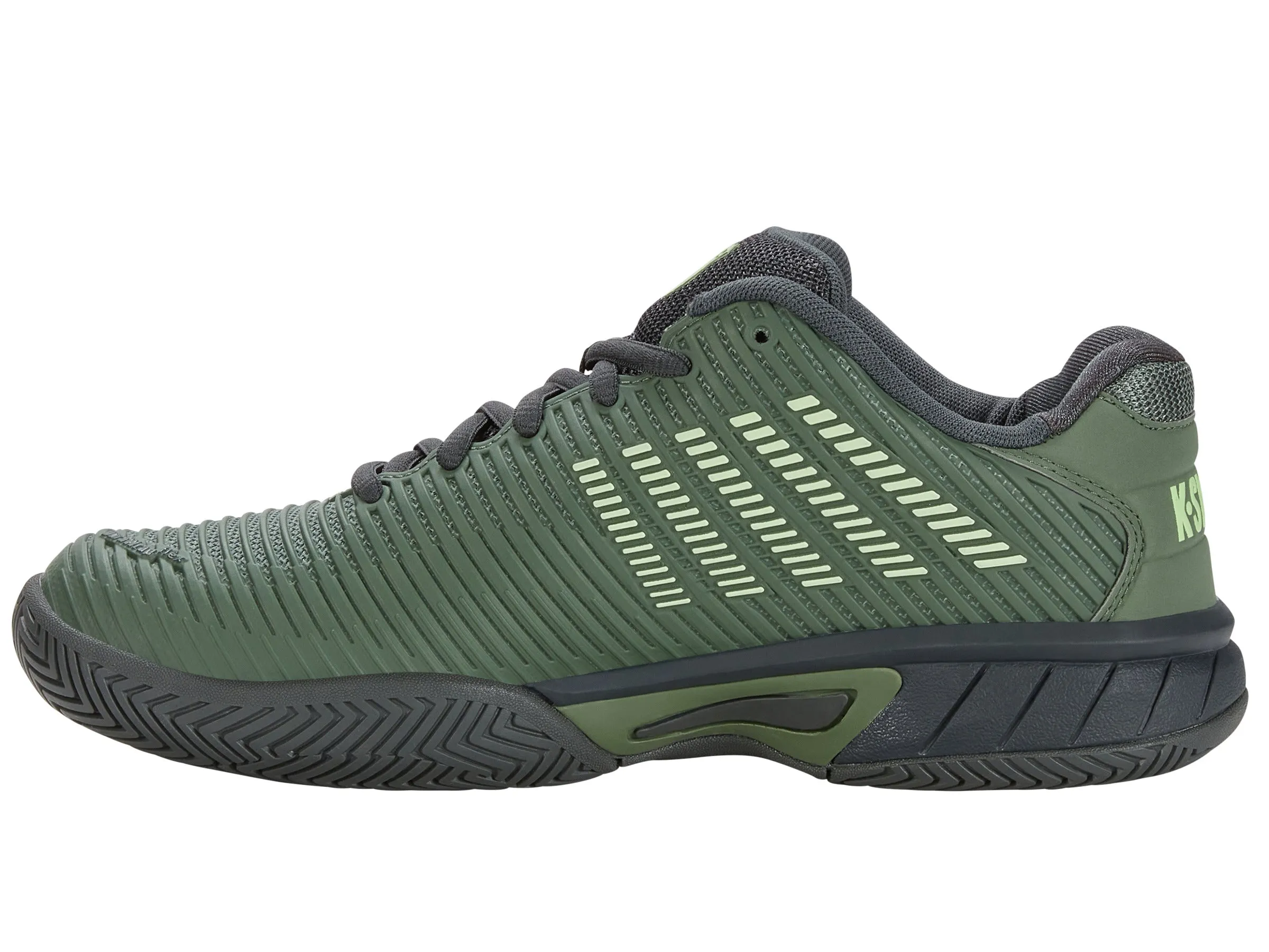 86613-347-M | HYPERCOURT EXPRESS 2 | SEA SPRAY/URBAN CHIC/SOFT NEON GREEN sold by K-Swiss product image thumbnail 5