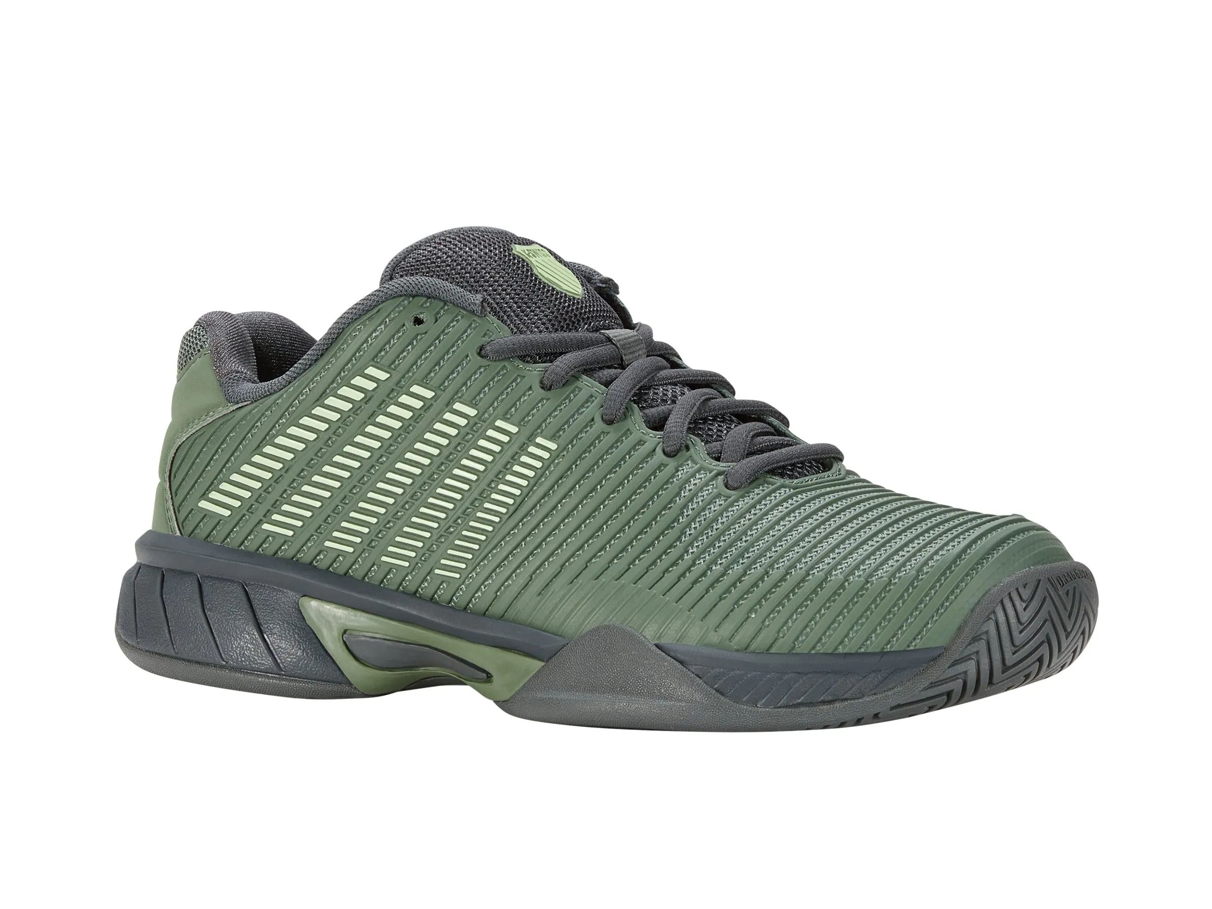 86613-347-M | HYPERCOURT EXPRESS 2 | SEA SPRAY/URBAN CHIC/SOFT NEON GREEN sold by K-Swiss product image thumbnail 2
