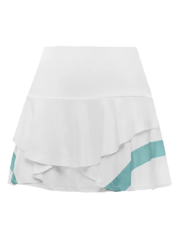 197243-182 | WAVE SKIRT-13" | WHITE/ ANGEL made by K-Swiss