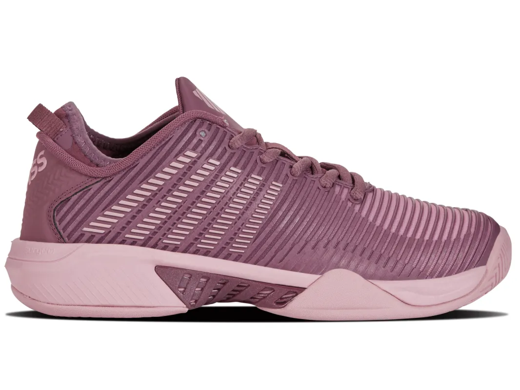 96615-516-M | HYPERCOURT SUPREME | GRAPE NECTAR/CAMEO PINK sold by K-Swiss