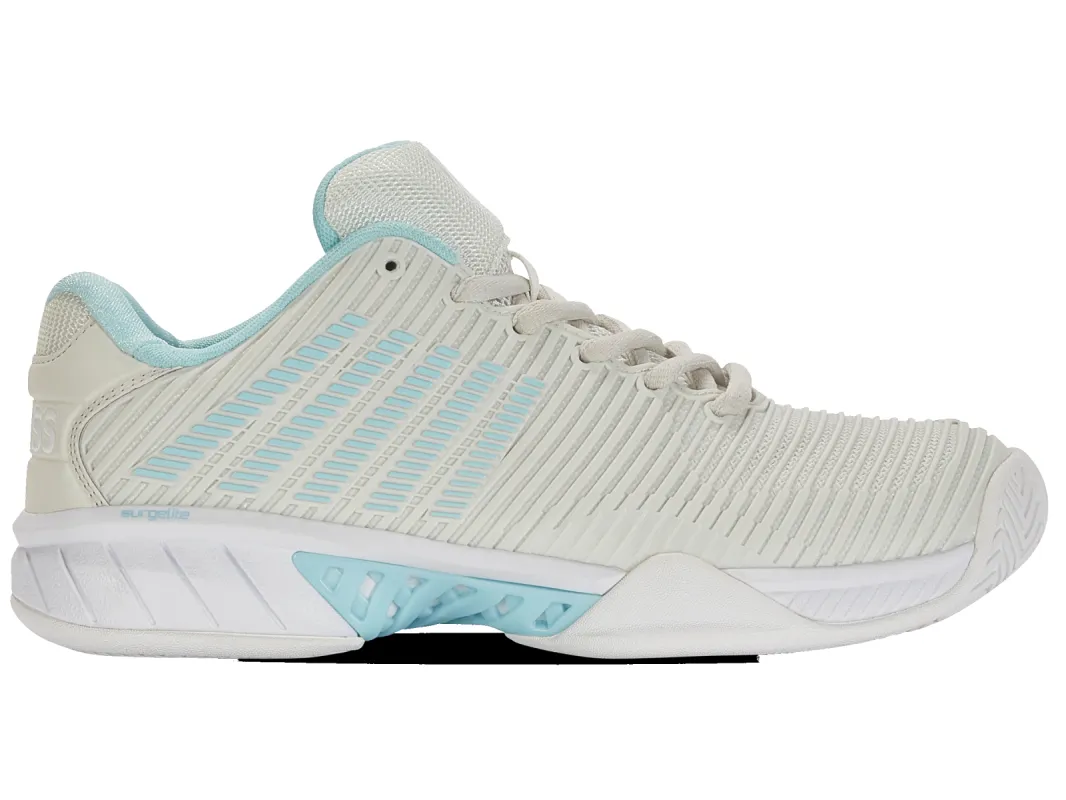 96807-089-W | HYPERCOURT EXPRESS 2-WIDE | GRAY/WHT/BLUGLW sold by K-Swiss