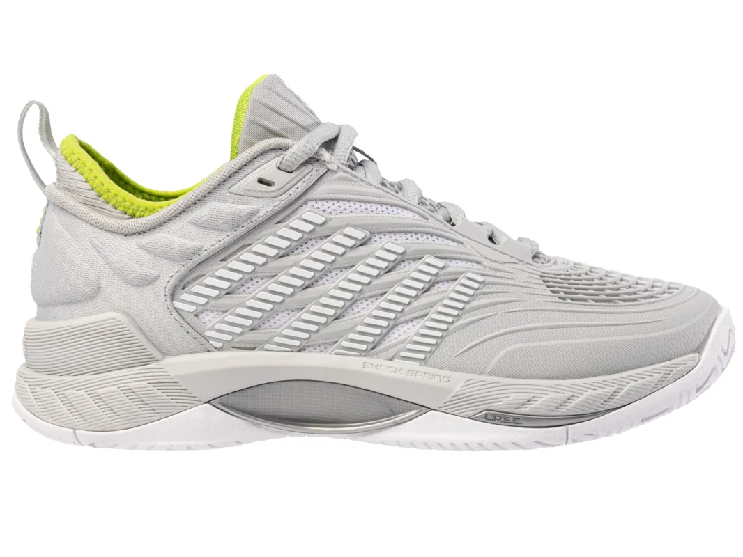 99071-034-M | HYPERCOURT SUPREME 2 | GRAY VIOLET/WHITE/LIME GREEN sold by K-Swiss