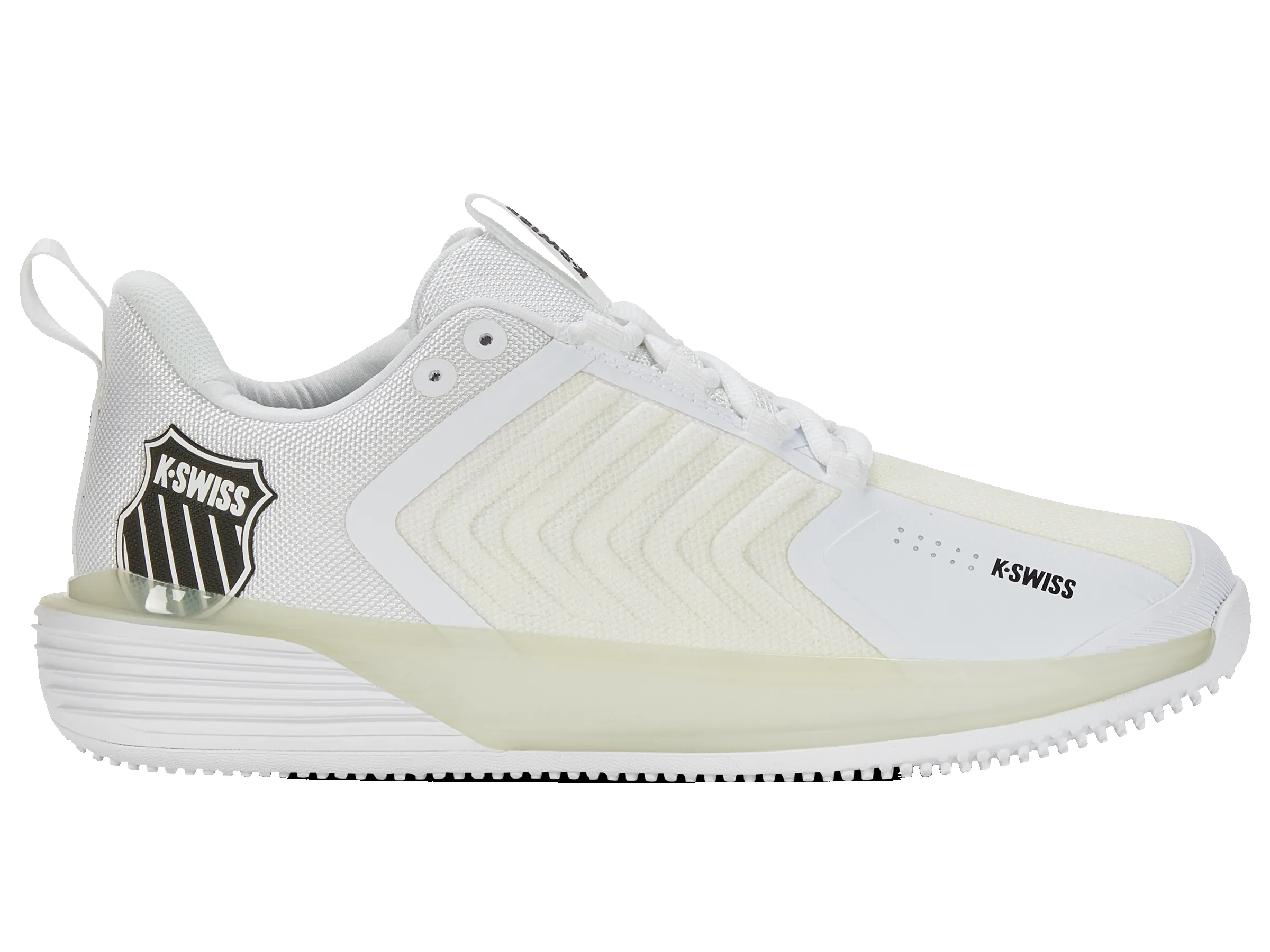 08560-102-M | ULTRASHOT 3 GRASS | WHITE/BLACK sold by K-Swiss