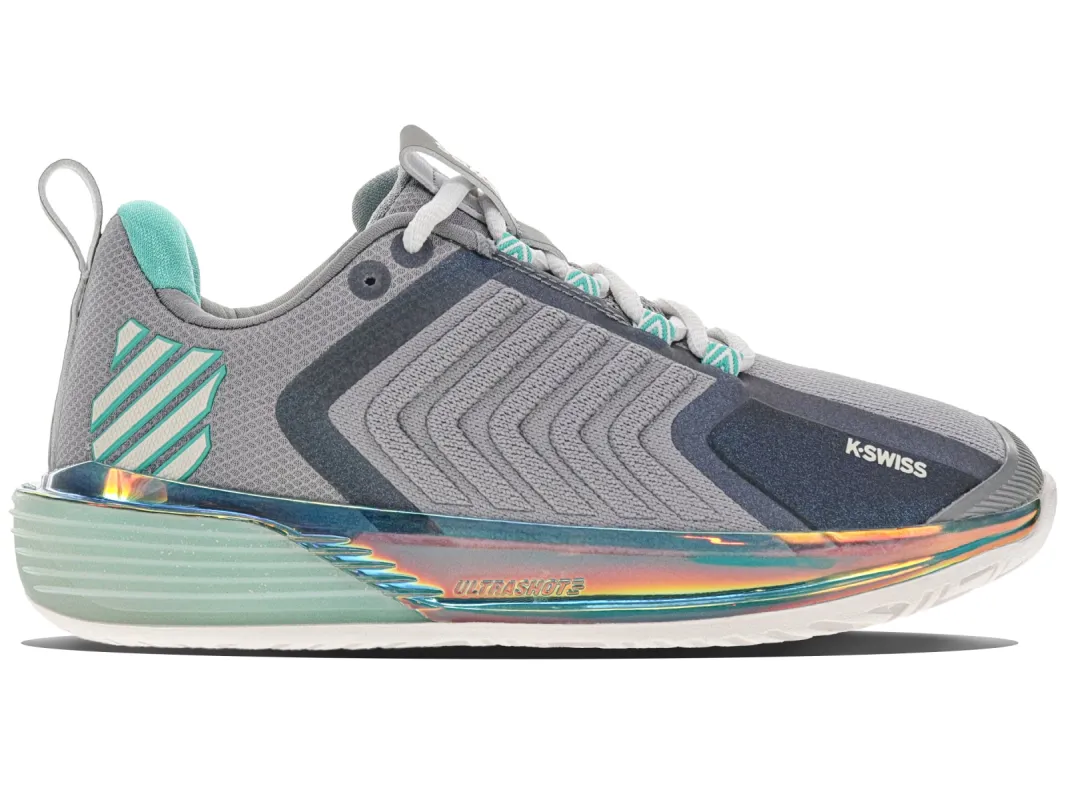 96988-092-M | ULTRASHOT 3 | ALLOY/BRILLIANT WHITE/ TURQUOISE sold by K-Swiss