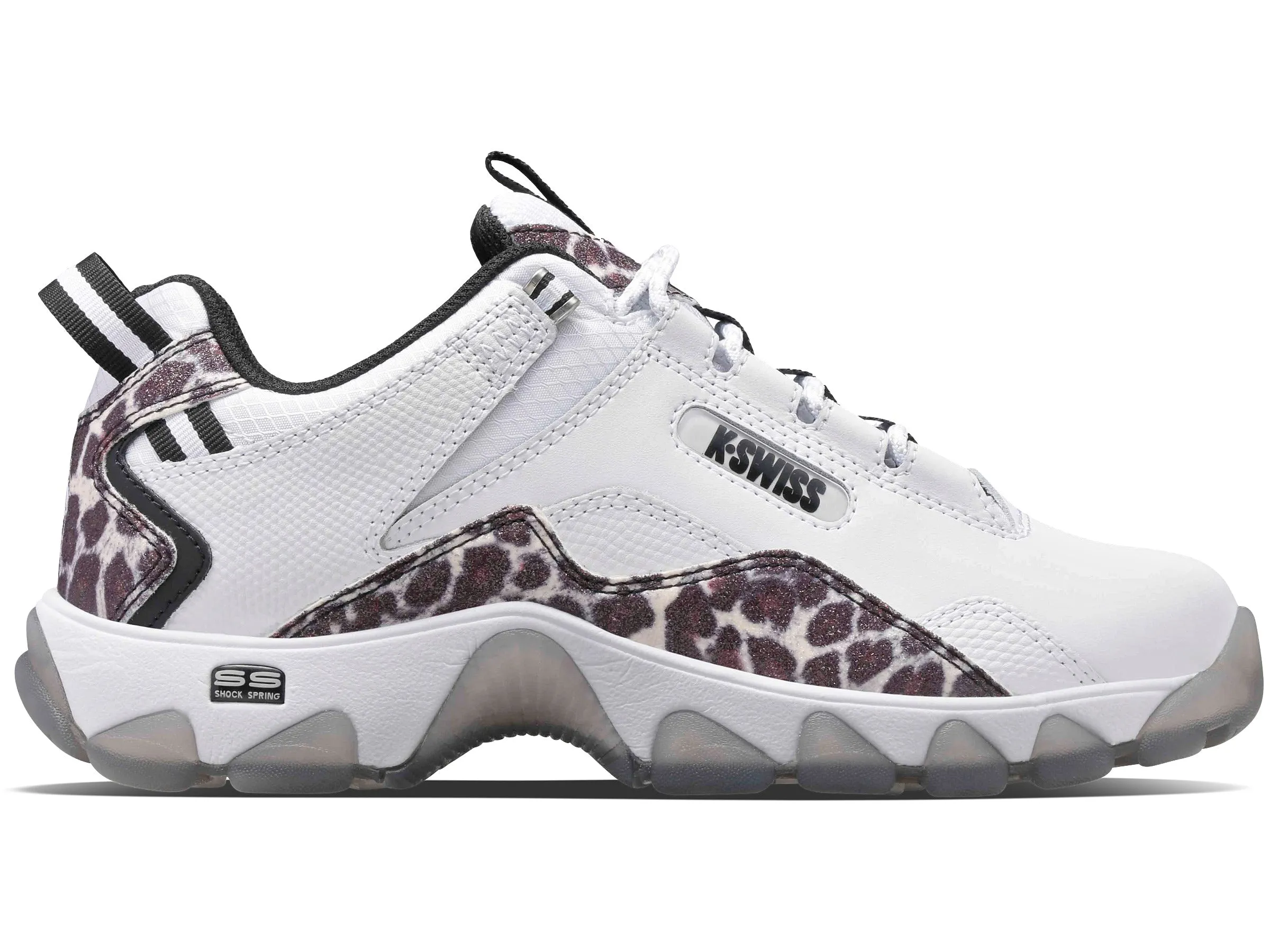 96787-138-M | CALI TRAIL | WHITE/LEOPARD sold by K-Swiss