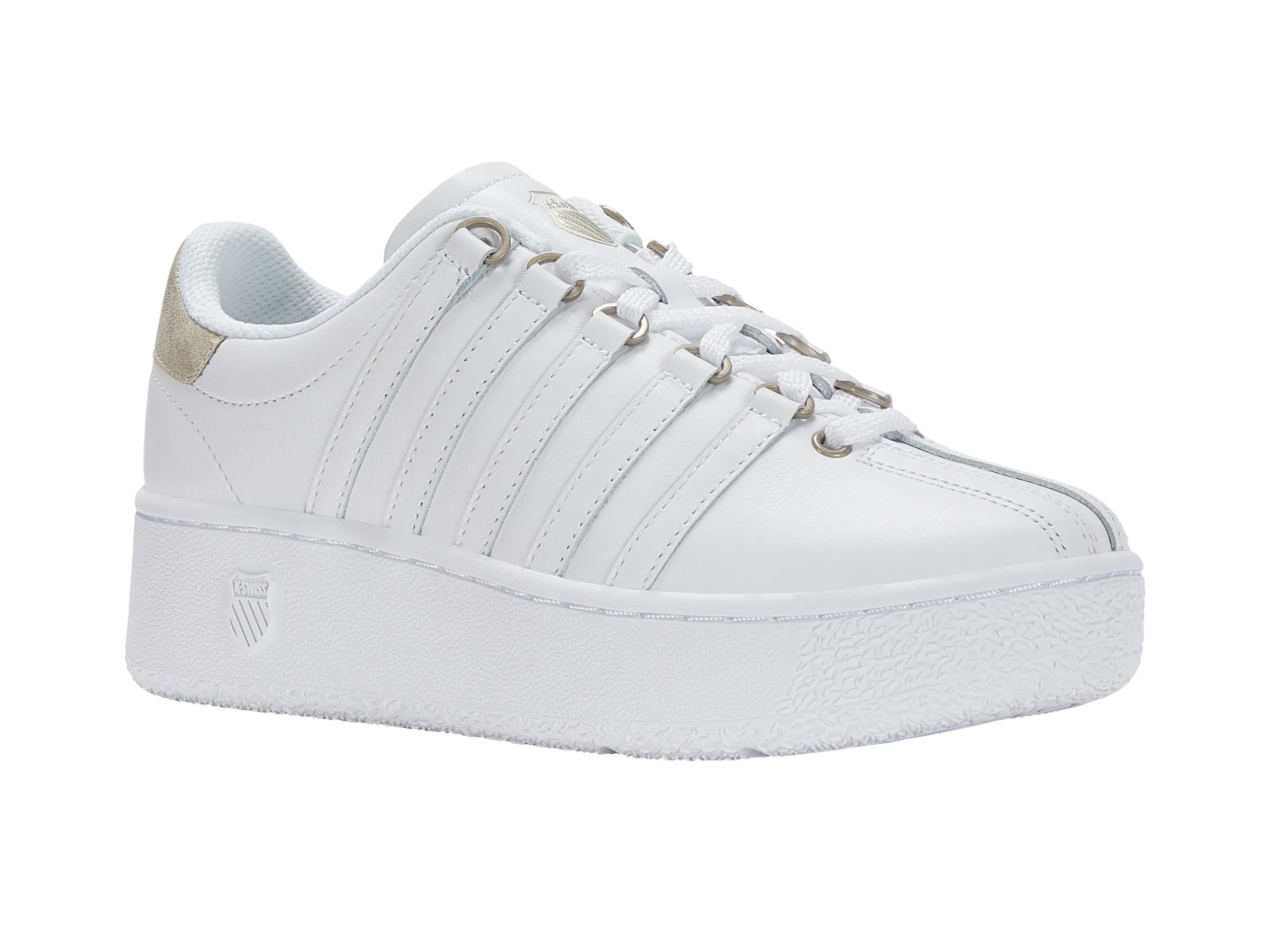 98529-183-M | CLASSIC VN PLATFORM | WHITE/CHAMPAGNE GOLD sold by K-Swiss product image thumbnail 2