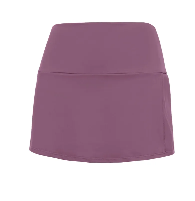 196045-510 | STRAIGHT SKIRT -13" | PLUM sold by K-Swiss