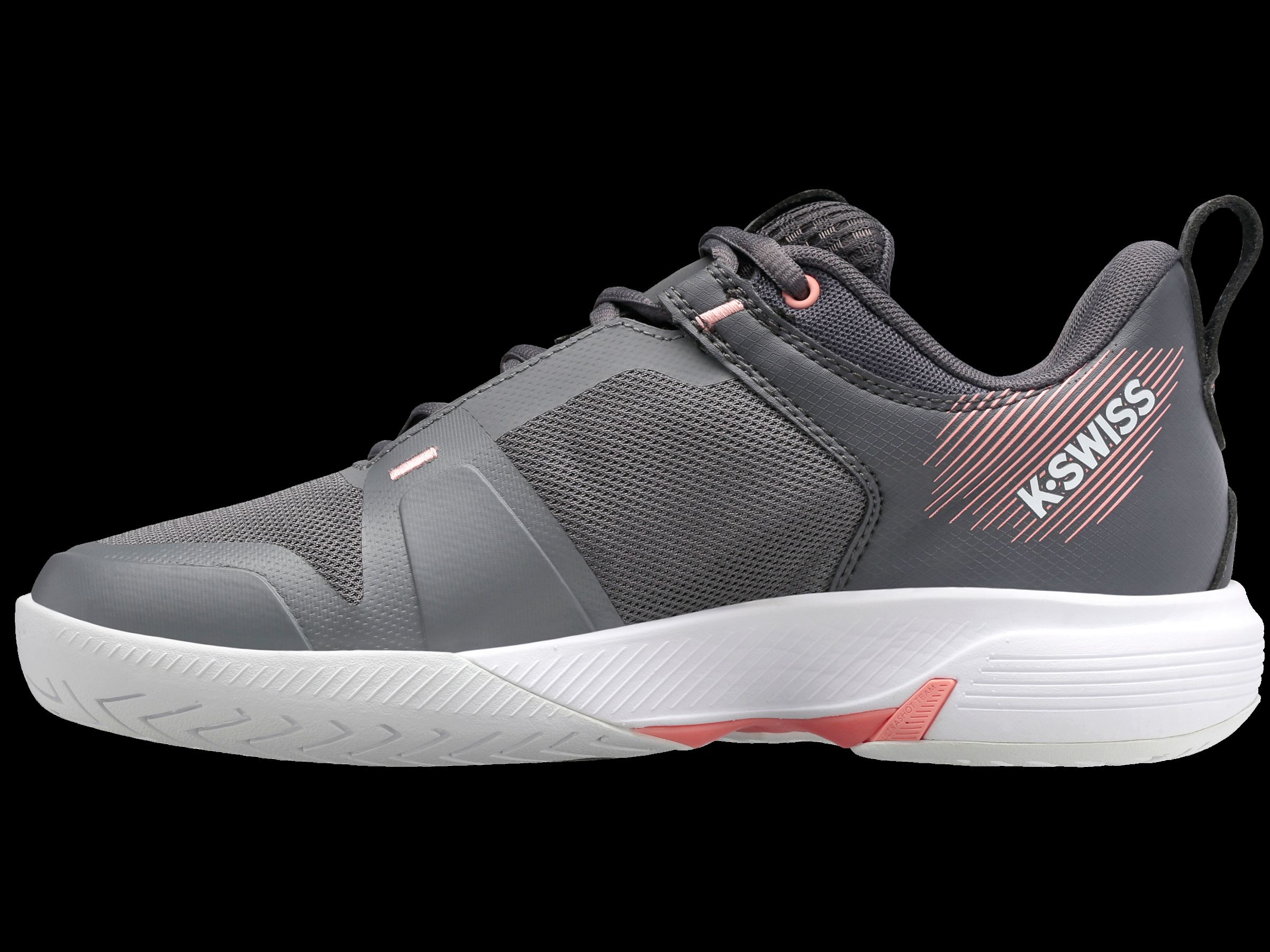 K97395-050 | Women's Ultrashot Team | Steel Gray/Asphalt/Peach Amber - Final Sale sold by K-Swiss product image thumbnail 7