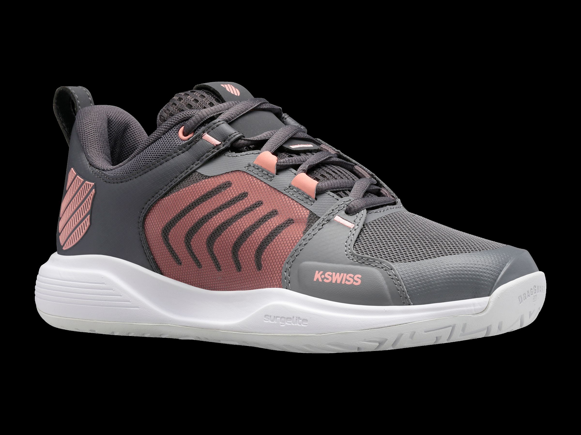 K97395-050 | Women's Ultrashot Team | Steel Gray/Asphalt/Peach Amber - Final Sale sold by K-Swiss product image thumbnail 2
