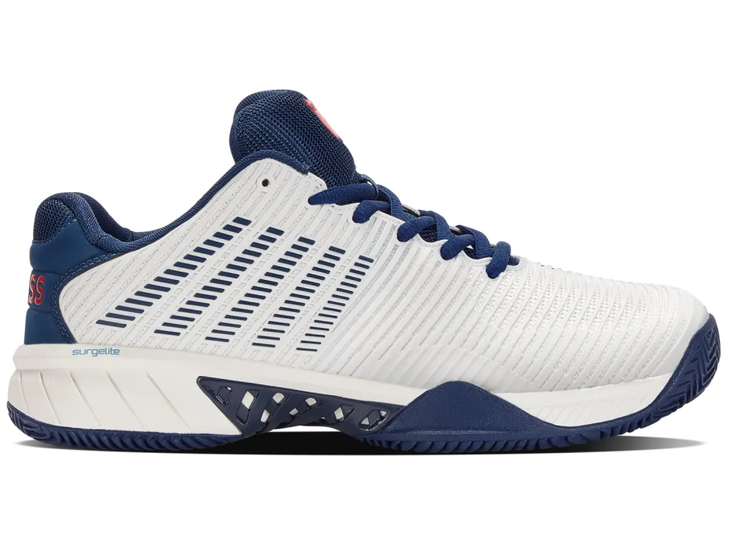 06614-146-M | HYPERCOURT EXPRESS 2 CLAY | BLANC DE BLANC/ BLUE OPAL /LOLLIPOP sold by K-Swiss