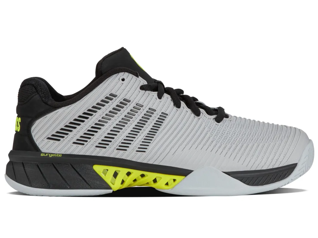 06613-022-M | HYPERCOURT EXPRESS 2 | MICRO CHIP/BLACK/TENNIS YELLOW sold by K-Swiss