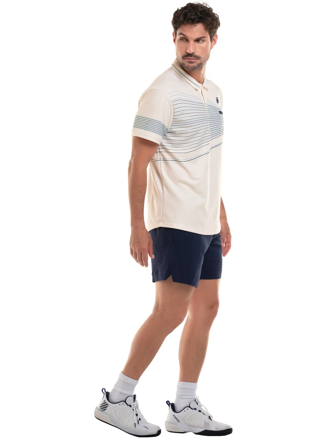 1010203-116 | CAPRI WAVE POLO S/S | STAR WHITE sold by K-Swiss product image thumbnail 2