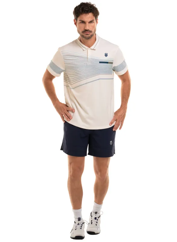 1010203-116 | CAPRI WAVE POLO S/S | STAR WHITE sold by K-Swiss