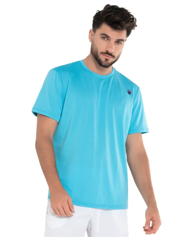 106069-461 | SURGE S/S CREW | CYAN sold by K-Swiss