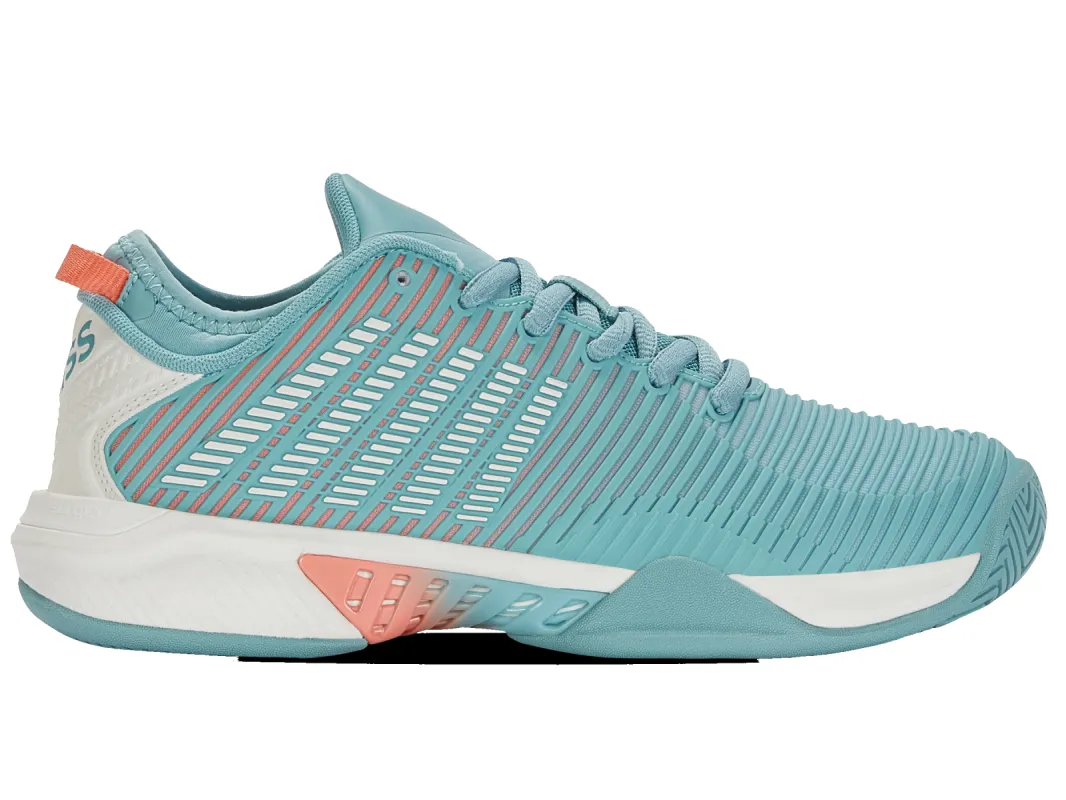 96615-407-M | HYPERCOURT SUPREME | NILE BLUE/BLANC DE BLANC/DESERT FLOWER sold by K-Swiss