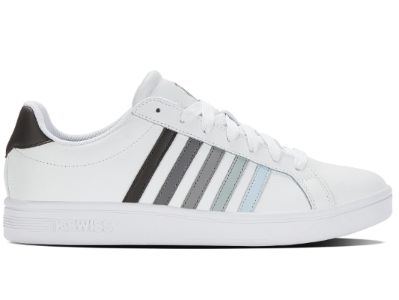 K07011-938 | Men's Court Tiebreak | White/Navy Gradient sold by K-Swiss