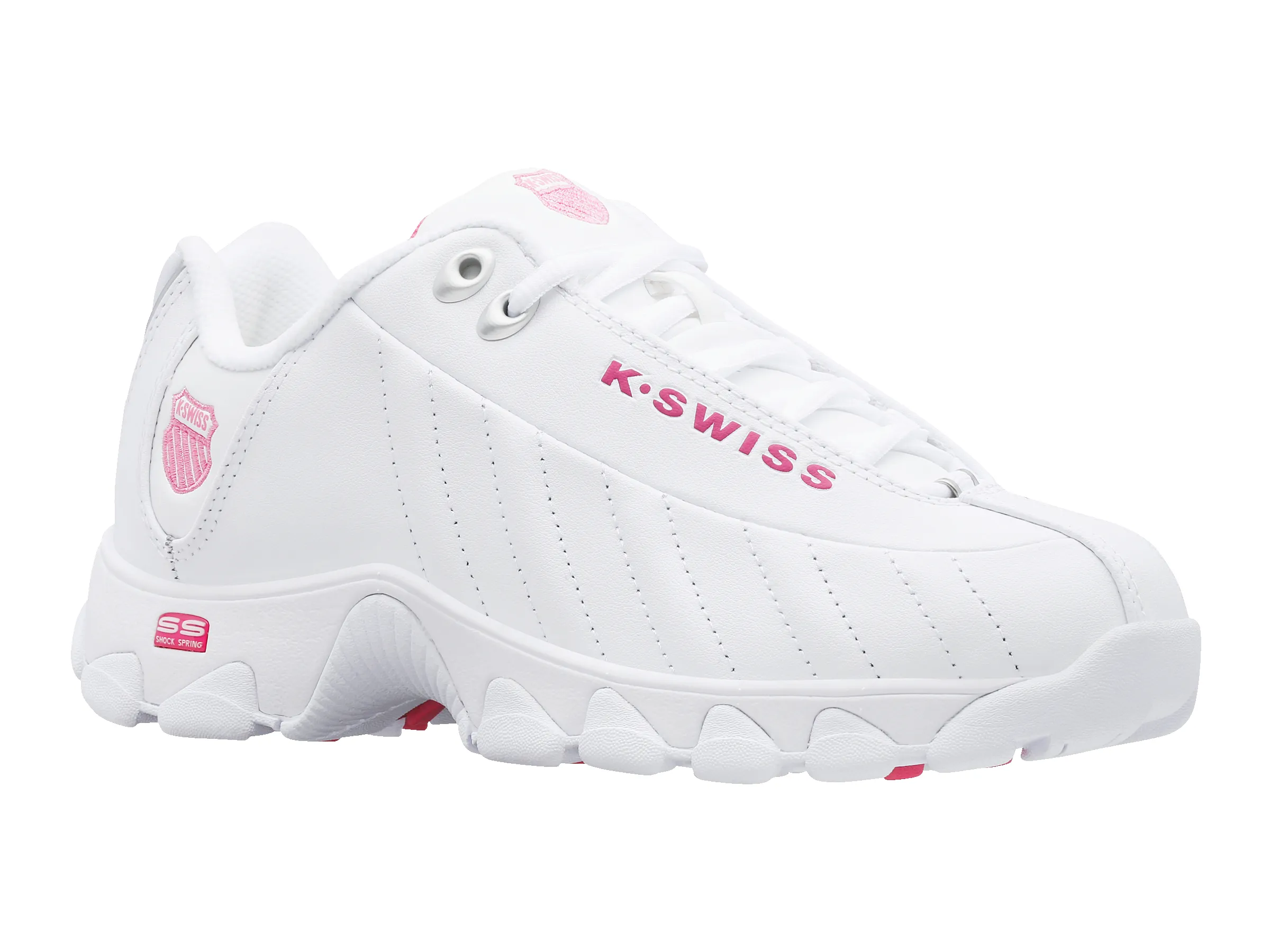 93426-156-W | ST329 CMF | WHITE/SHOCKING PINK sold by K-Swiss product image thumbnail 2
