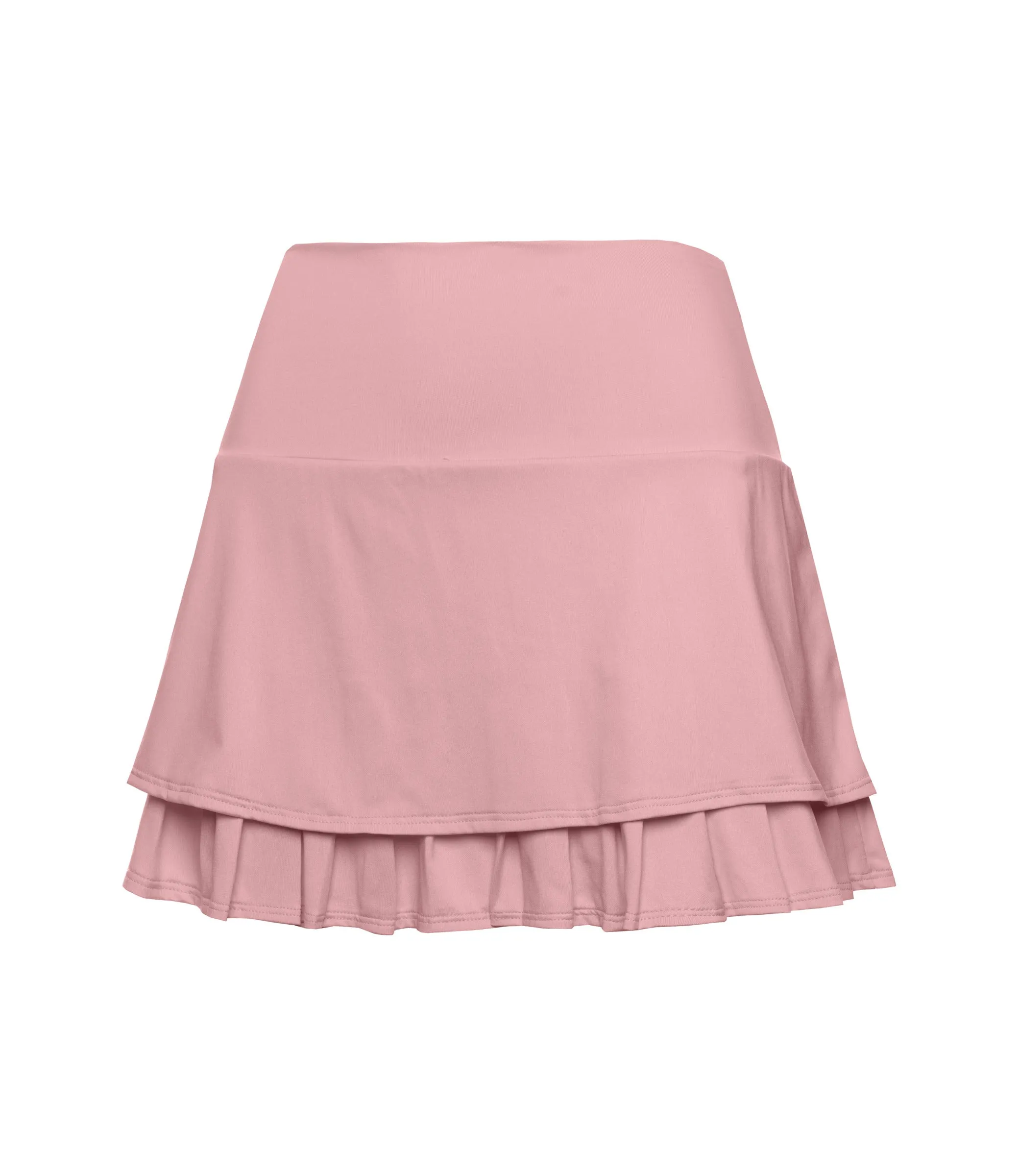 196042-699 | TIER PLEAT SKIRT-14" | SEASHELL sold by K-Swiss