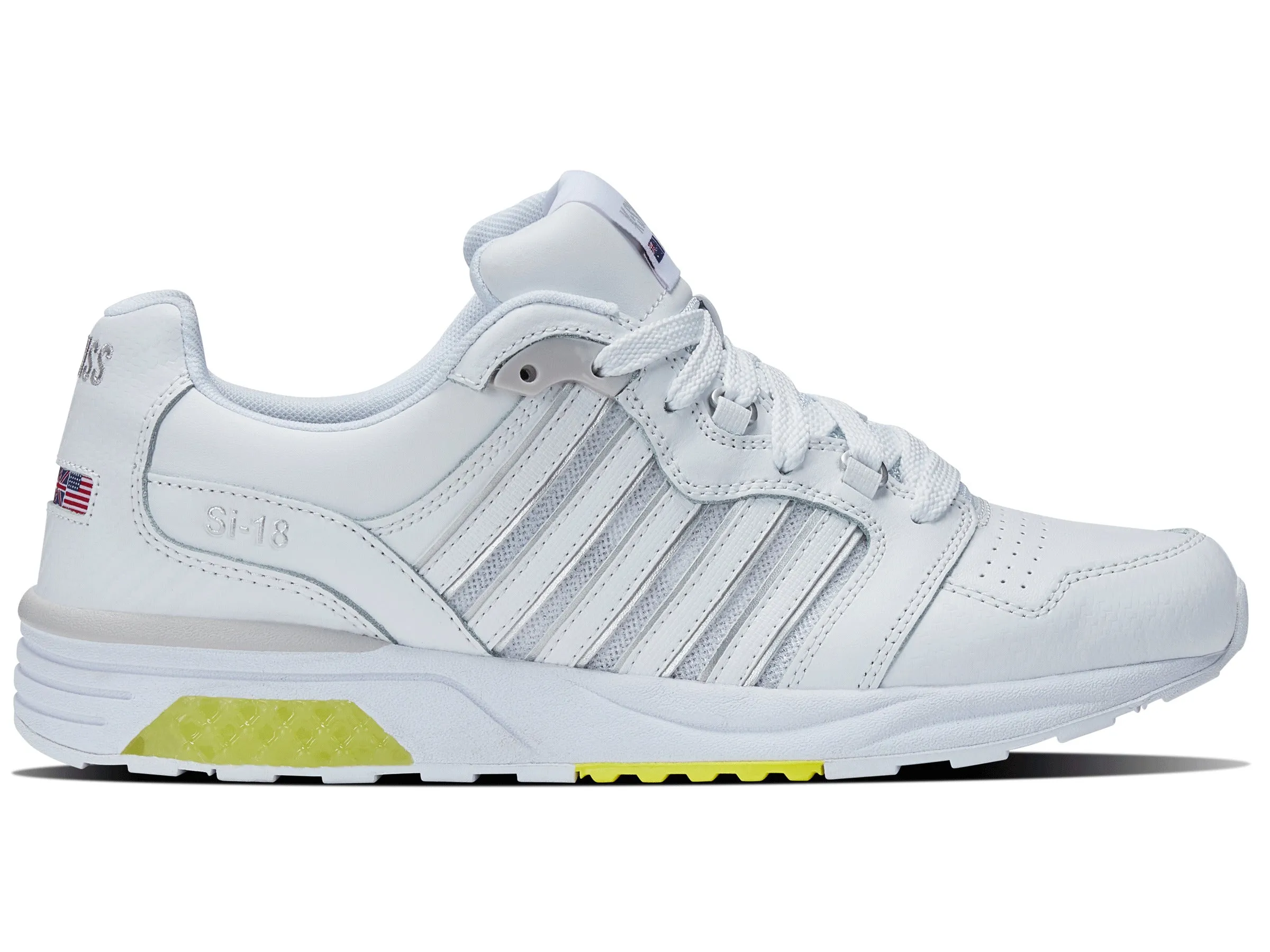 07920-193-M | SI-18 RANNELL | WHITE/WHITE/SULPHUR sold by K-Swiss