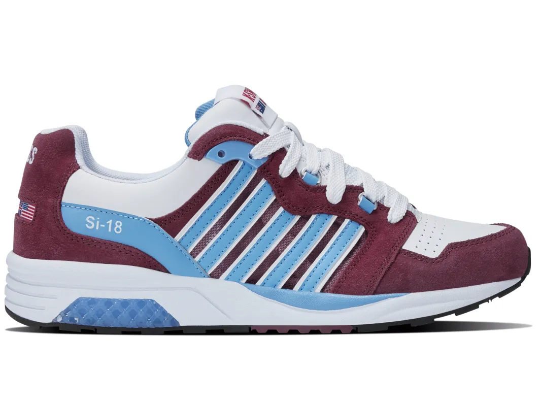 07920-650-M | SI-18 RANNELL | CORDOVAN/LITTLE BOY BLUE sold by K-Swiss