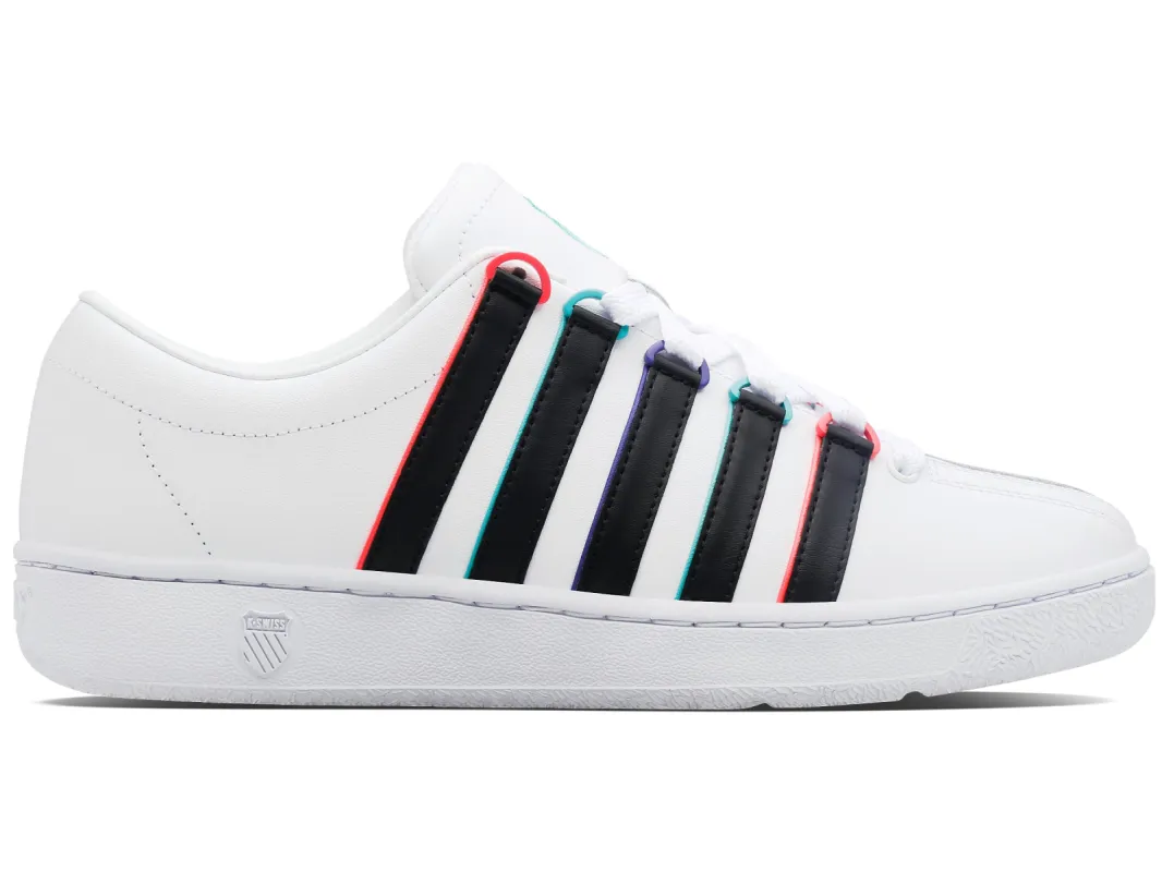 07161-185-M | CLASSIC LX | WHITE/ BLACK/MULTI sold by K-Swiss