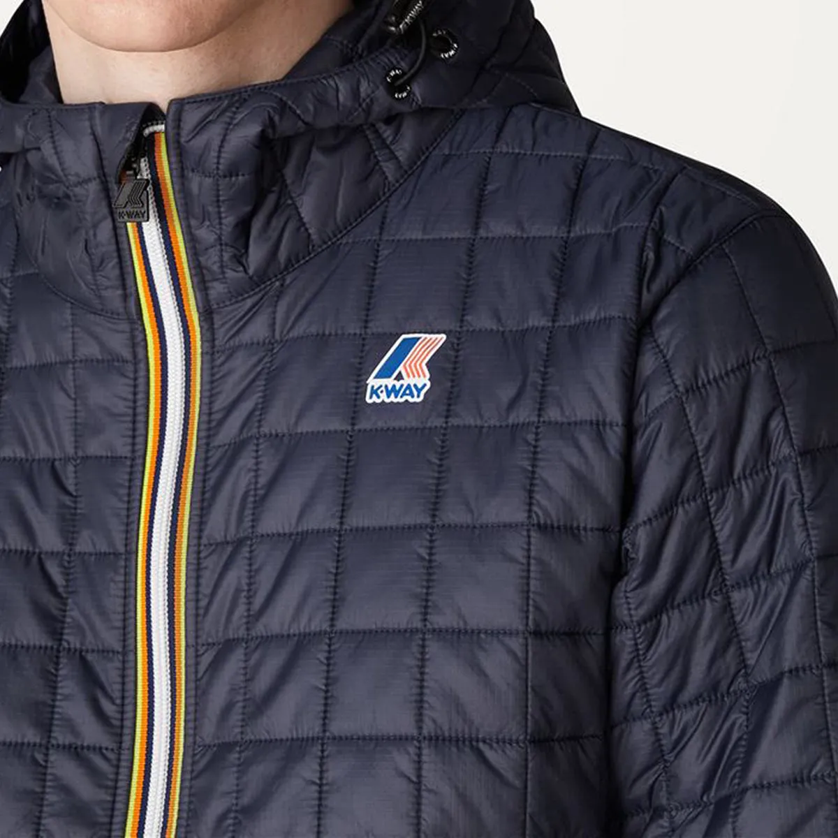 LE VRAI CLAUDE QUILTED LT WARM - Jackets - Mid - Unisex - Blue Depth sold by K-Way product image thumbnail 2