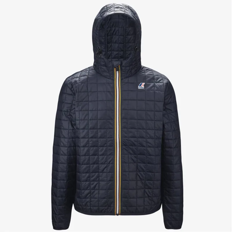 LE VRAI CLAUDE QUILTED LT WARM - Jackets - Mid - Unisex - Blue Depth sold by K-Way