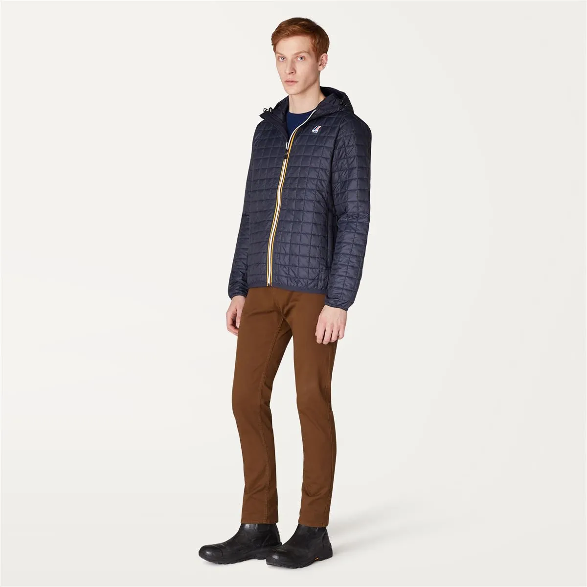 LE VRAI CLAUDE QUILTED LT WARM - Jackets - Mid - Unisex - Blue Depth sold by K-Way product image thumbnail 3