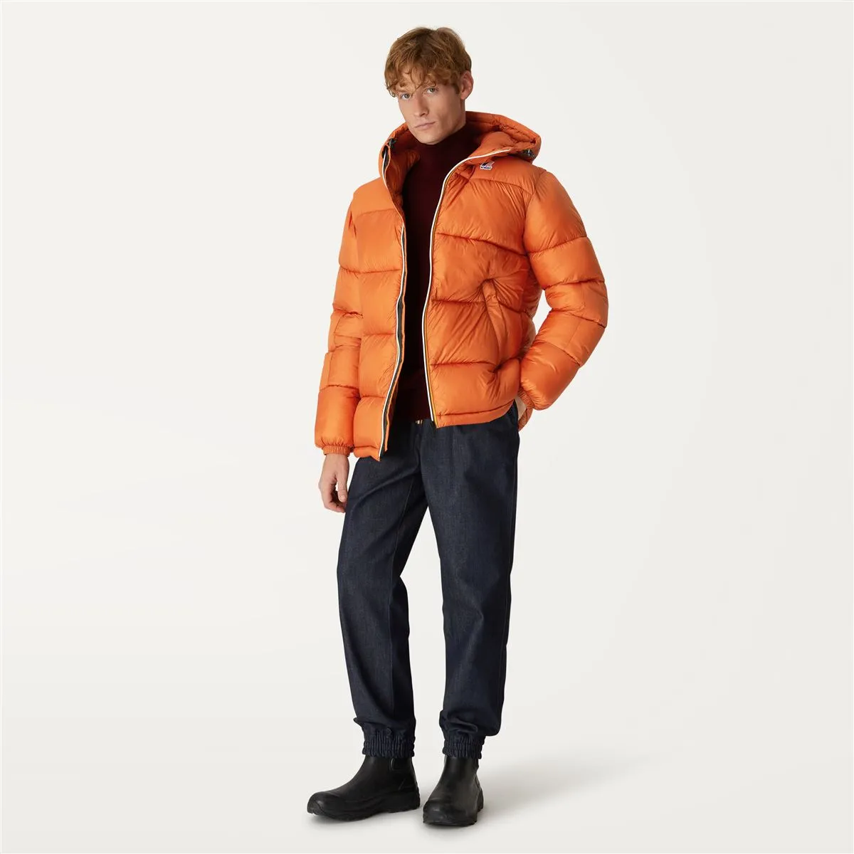 LE VRAI 3.0 CLAUDE HEAVY WARM - Jackets - Mid - Unisex - Orange Rust sold by K-Way product image thumbnail 3