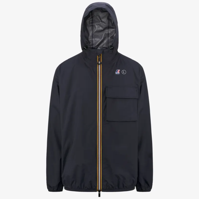 K-WAY X UNIVERSAL WORKS LE VRAI 2.1 AMIABLE WATERGATE BAY JACKET - Blue Depth sold by K-Way