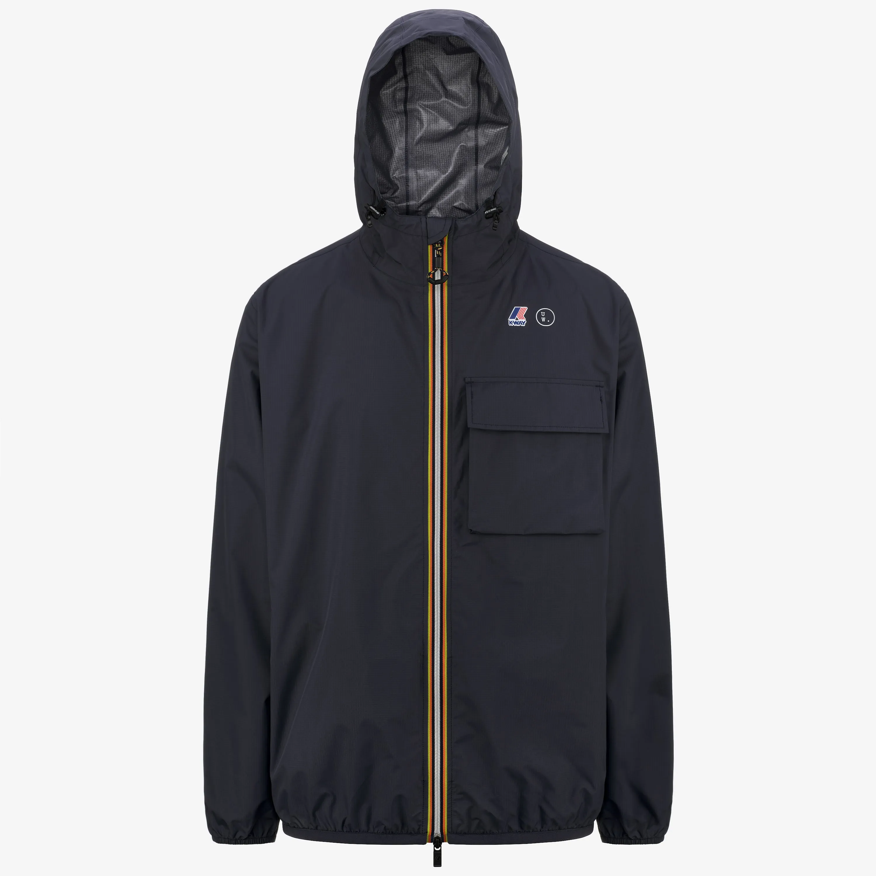 K-WAY X UNIVERSAL WORKS LE VRAI 2.1 AMIABLE WATERGATE BAY JACKET - Blue Depth sold by K-Way