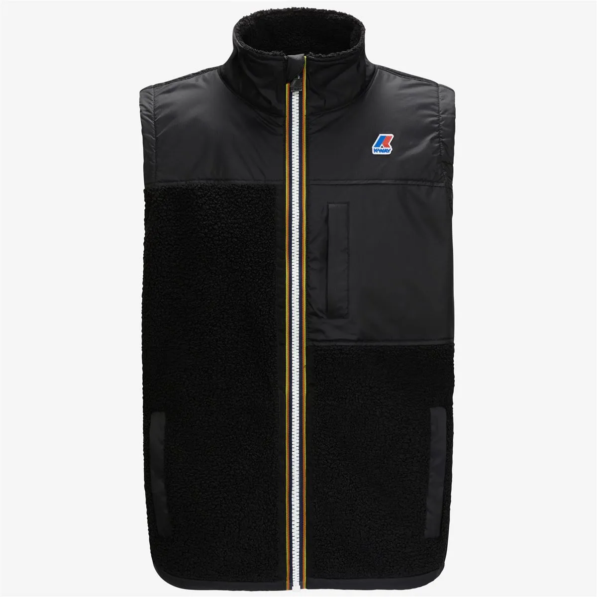 LE VRAI 3.0 NEIZE ORSETTO - Fleece - Mid - Unisex - Black Pure sold by K-Way