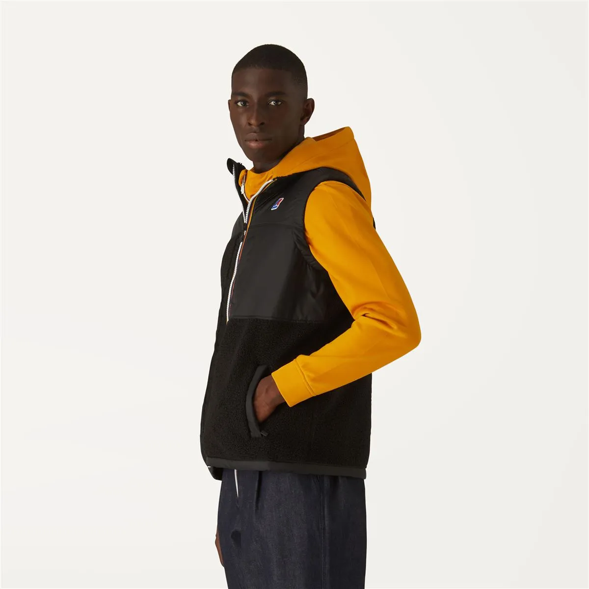 LE VRAI 3.0 NEIZE ORSETTO - Fleece - Mid - Unisex - Black Pure sold by K-Way product image thumbnail 4