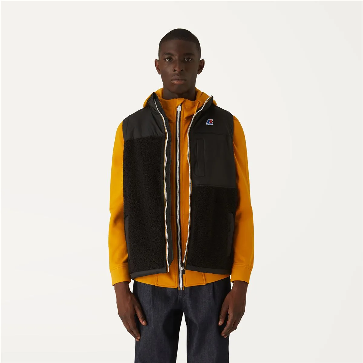 LE VRAI 3.0 NEIZE ORSETTO - Fleece - Mid - Unisex - Black Pure sold by K-Way product image thumbnail 3