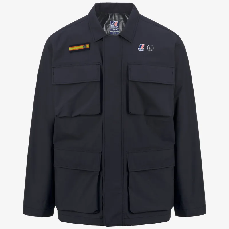 K-WAY X UNIVERSAL WORKS LE VRAI 2.1 AMIABLE PORTHMEOR JACKET - Blue Depth made by K-Way
