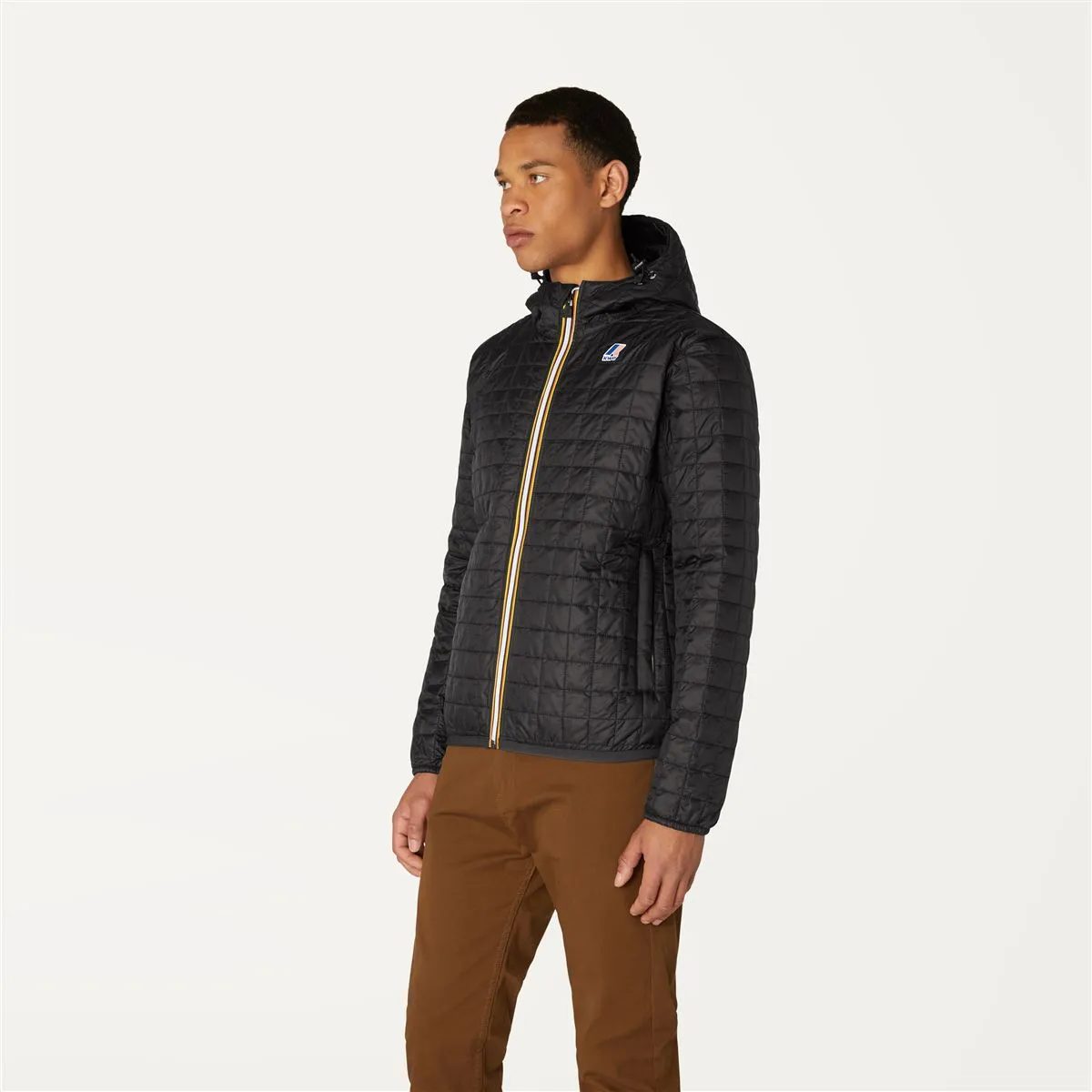 LE VRAI CLAUDE QUILTED LT WARM - Jackets - Mid - Unisex - Black Pure sold by K-Way product image thumbnail 4