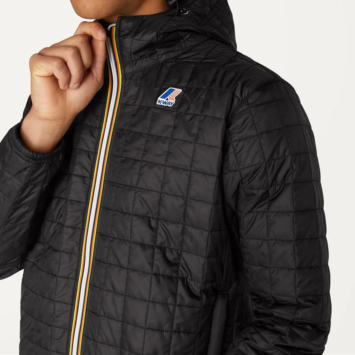 LE VRAI CLAUDE QUILTED LT WARM - Jackets - Mid - Unisex - Black Pure sold by K-Way product image thumbnail 2
