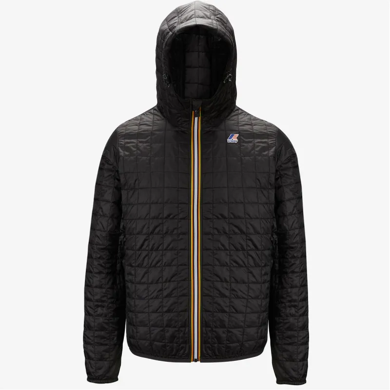 LE VRAI CLAUDE QUILTED LT WARM - Jackets - Mid - Unisex - Black Pure made by K-Way