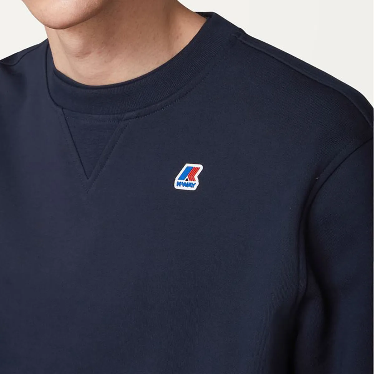 BAPTISTE - Fleece - Jumper - Man - Blue Depth sold by K-Way product image thumbnail 2