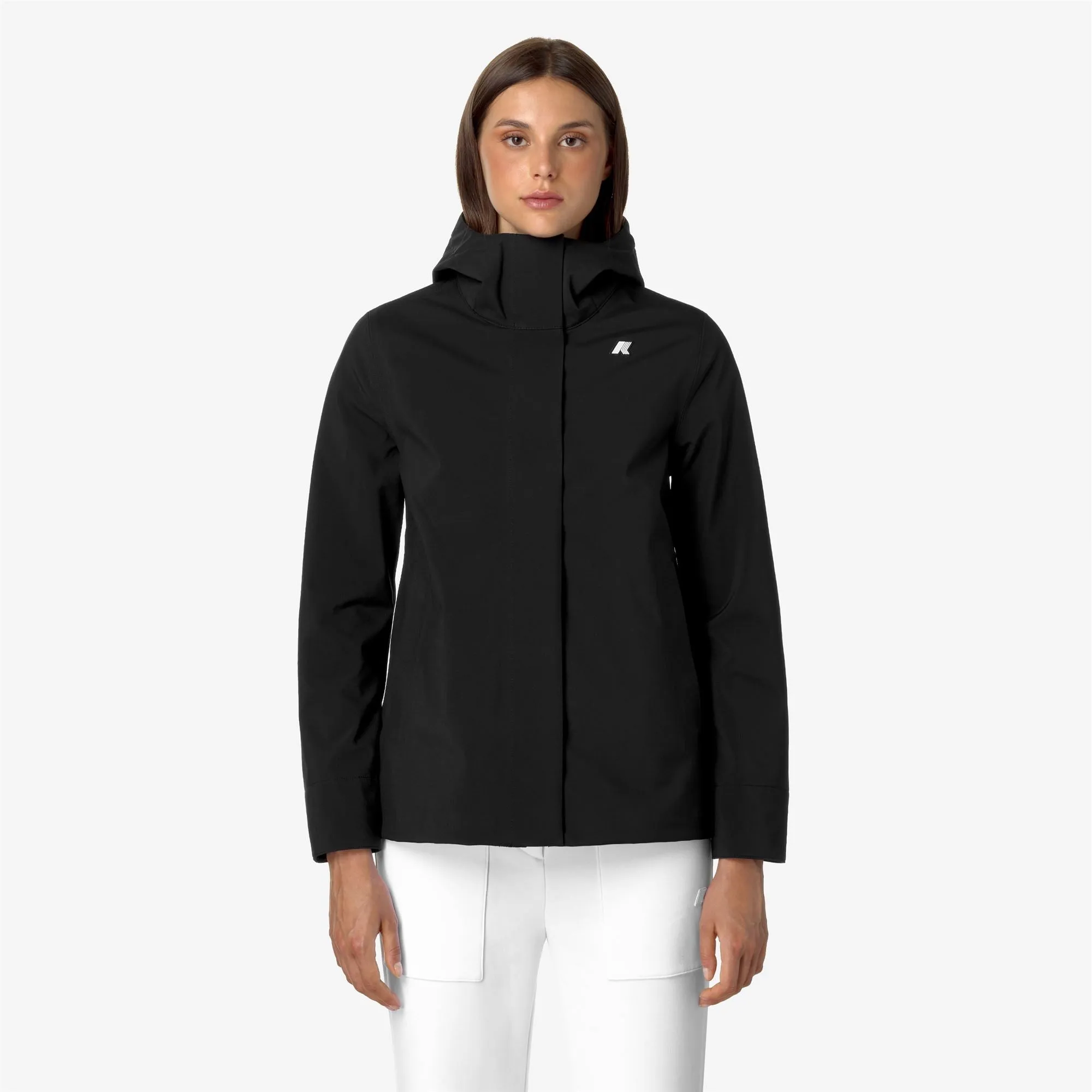 MADALINA BONDED - Jackets - Mid - Woman - Black-Blue Depth-Black Pure-Blue Depth sold by K-Way product image thumbnail 3
