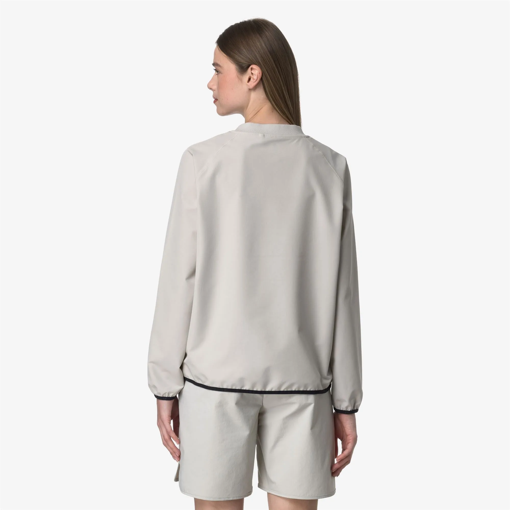 AURA - Fleece - Pull Over - WOMAN - BEIGE LT sold by K-Way product image thumbnail 5