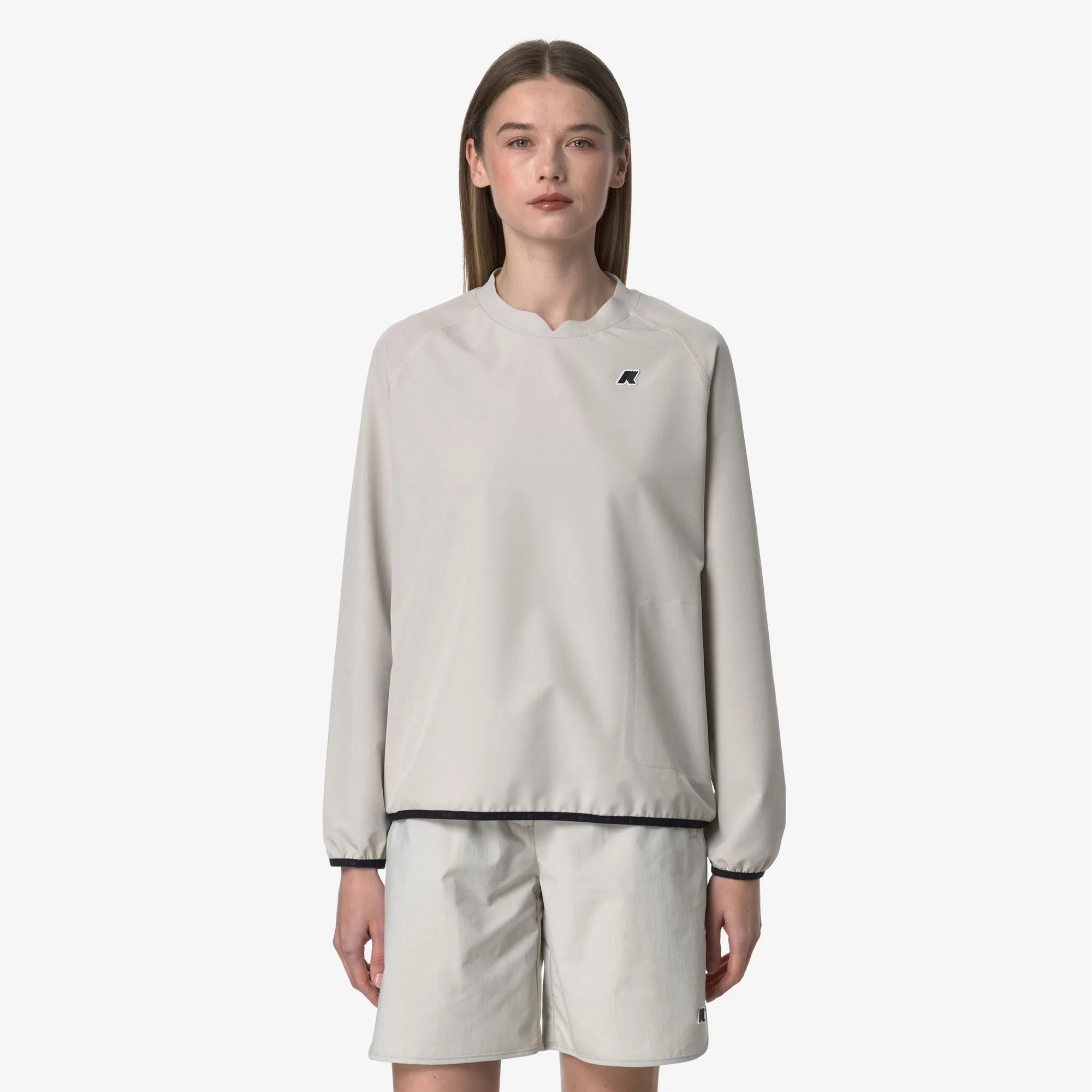 AURA - Fleece - Pull Over - WOMAN - BEIGE LT sold by K-Way product image thumbnail 3