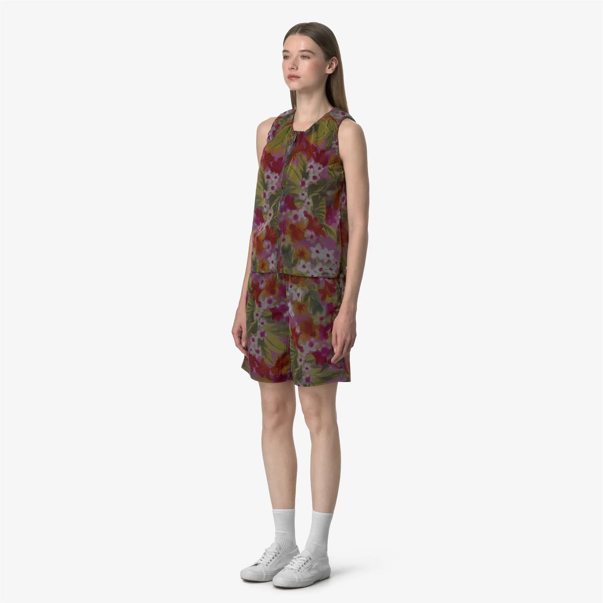MODY PRINT - Shorts - Sport Shorts - WOMAN - FLORAL PRINT sold by K-Way product image thumbnail 4