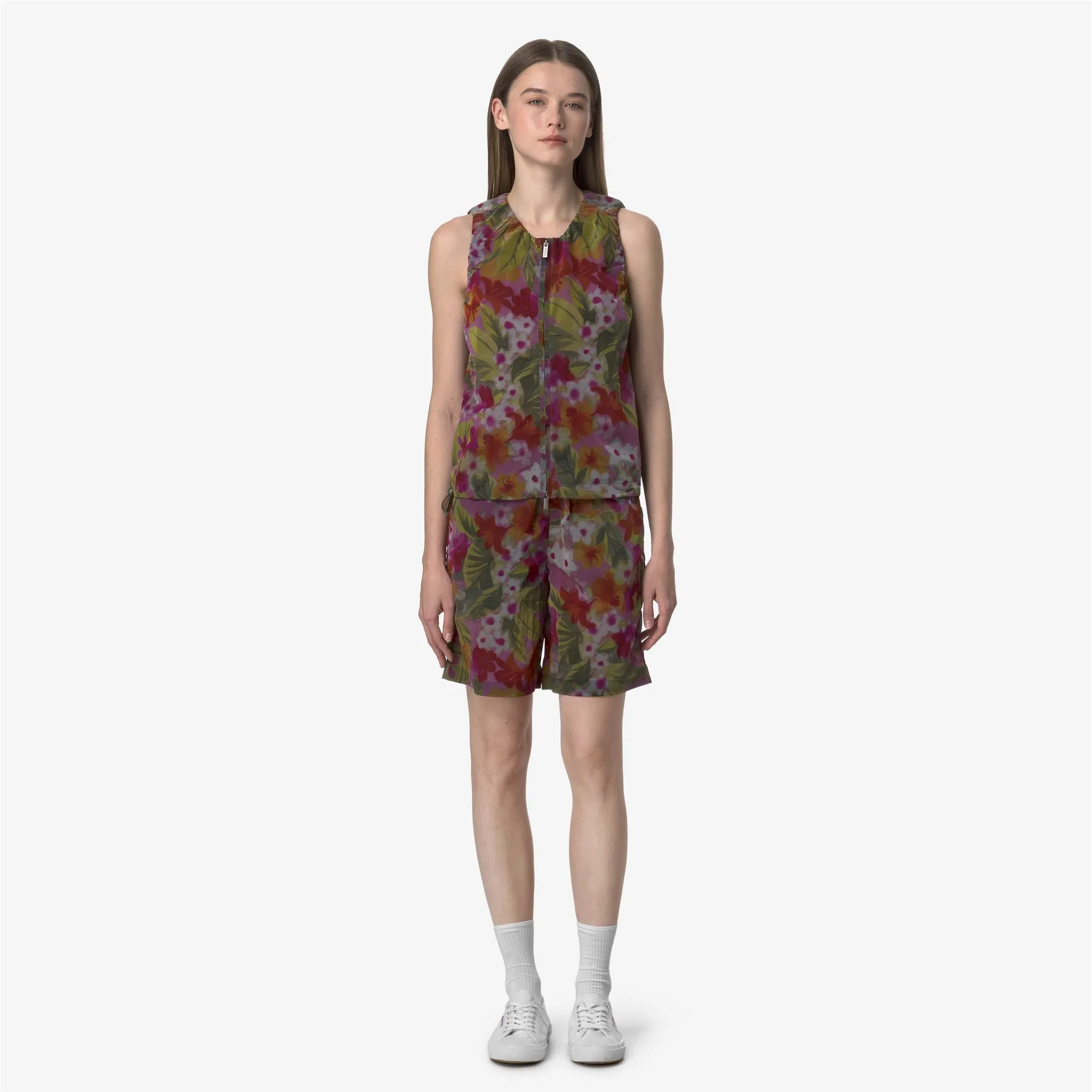 MODY PRINT - Shorts - Sport Shorts - WOMAN - FLORAL PRINT sold by K-Way product image thumbnail 3