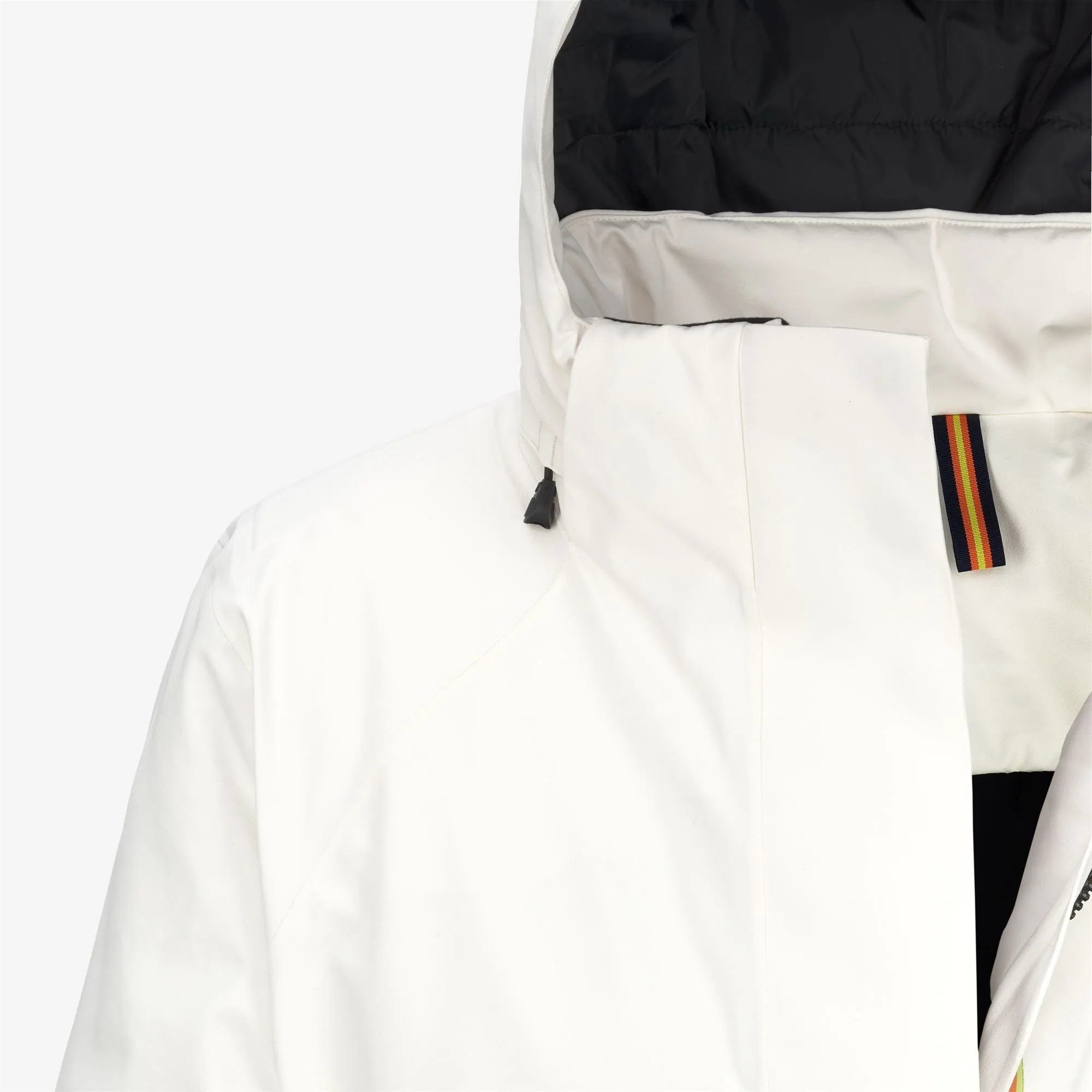 CHEVRIL MICROTWILL 2L - Jackets - Mid - WOMAN - White Gardenia sold by K-Way product image thumbnail 4